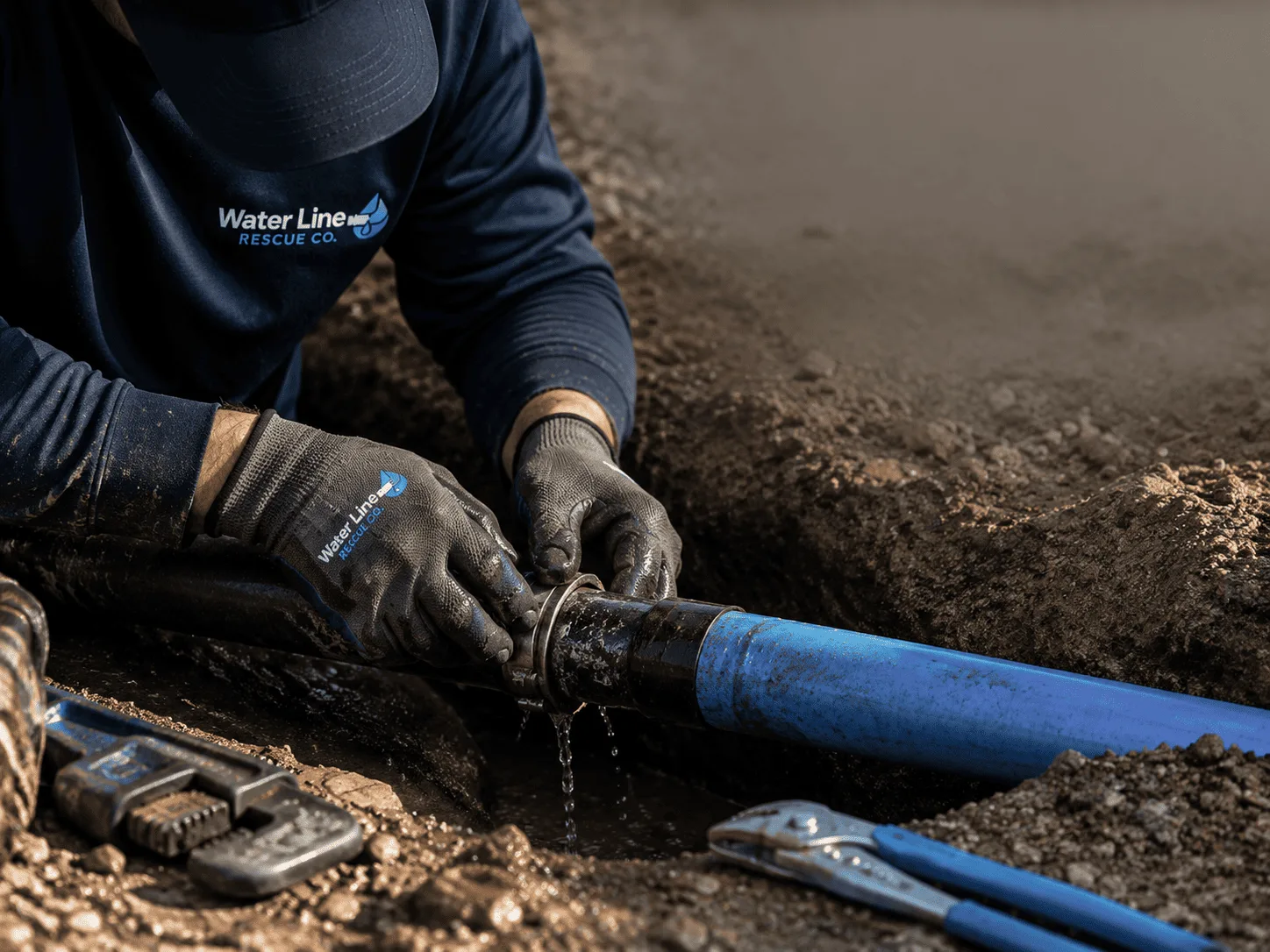 Why choose Water Line Repair in Bison, OK